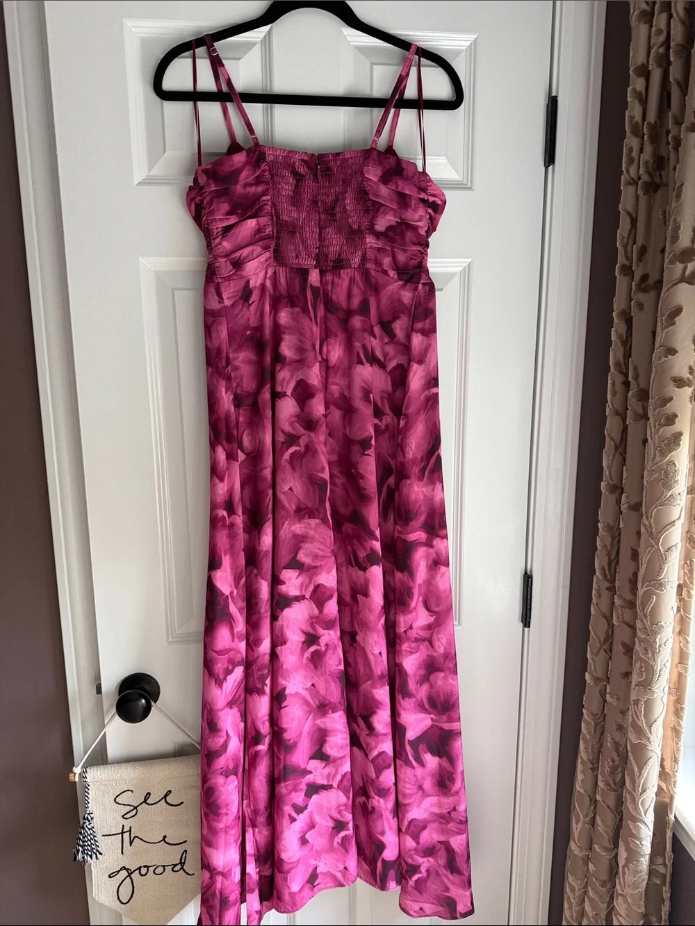 Abercrombie and Fitch Bra-free hardware maxi dress